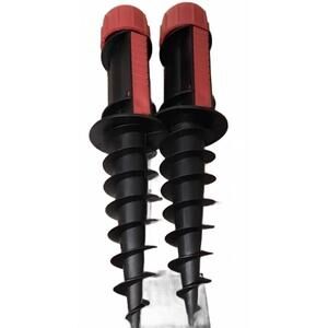Beach Umbrella Sand Anchor Portable Lightweight Sturdy Auger
